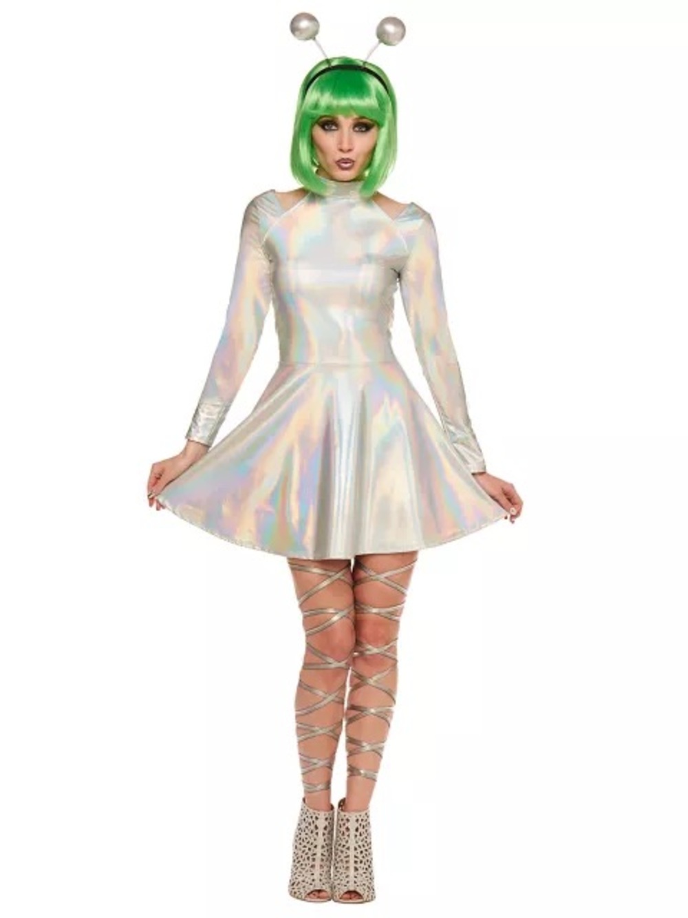 Alien Dress Costume- Extra-Terrestrial Hottie Costume Dress